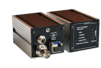 volamp Copper to Fibre Media Converters – Simplex TX / RX units